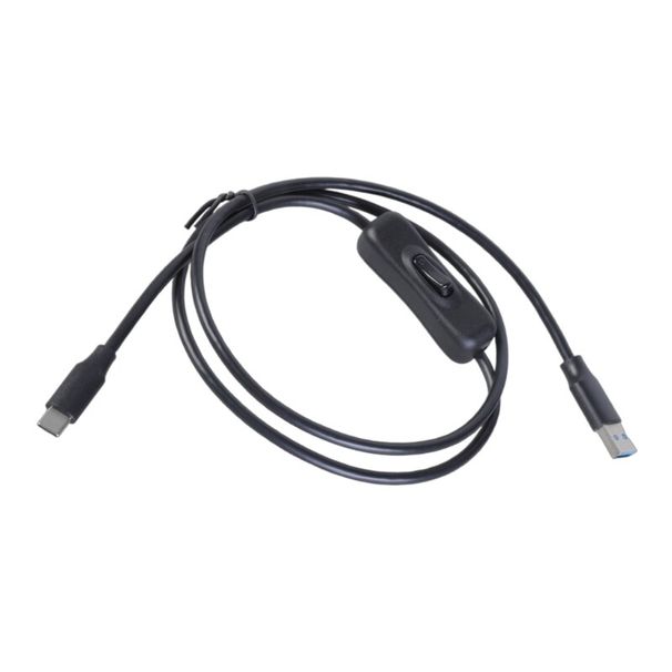 Câble d'extension USB 3.0 vers USB C avec interrupteurs d'alimentation, transfert de données 5 Gbit/s_voghion.com