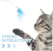 Draagbare kattenspeeltje Siliconen kattenplaagstaf Kattenhalsband Speelgoed Interactief kattenspeeltje voor binnenkatten Huisdierverrijkingsactiviteiten_voghion.com