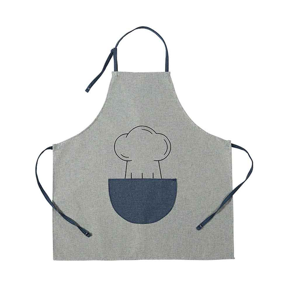 Thick Anti-Fouling Kichen Apron Household BBQ Cooking Baking Restaurant Adult Apron Sleeveless Kitchen Aprons For Women_voghion.com