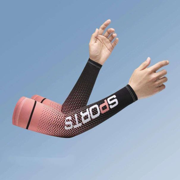 Ice Men's Summer Sun Refreshing, Breathable Arm Protection, Driving, Outdoor Cycling, Sports, Ice Silk Sleeve Cover_voghion.com