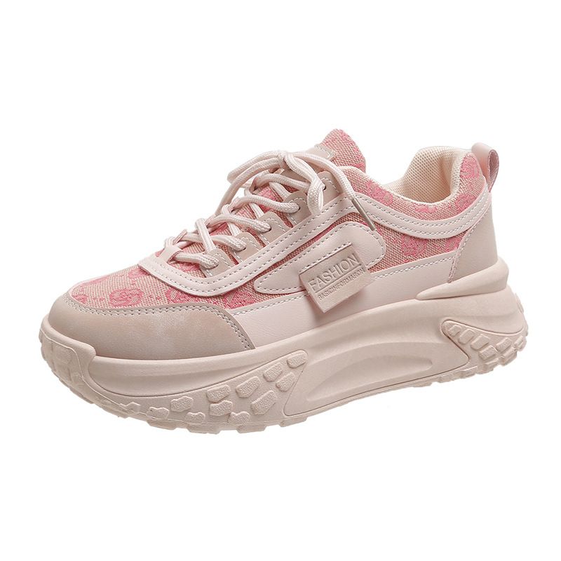 Women Leather Shoes Tennis Shoes Basketball Shoes Sneakers Mesh Easy To Clean Cushioned Shock Absorption Footwear Sneakers_voghion.com