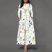 Women's Clothing Dress Women's Loose Long Sleeved Dress High Waist Large Size Pocket V Neck Long Dress Women_voghion.com