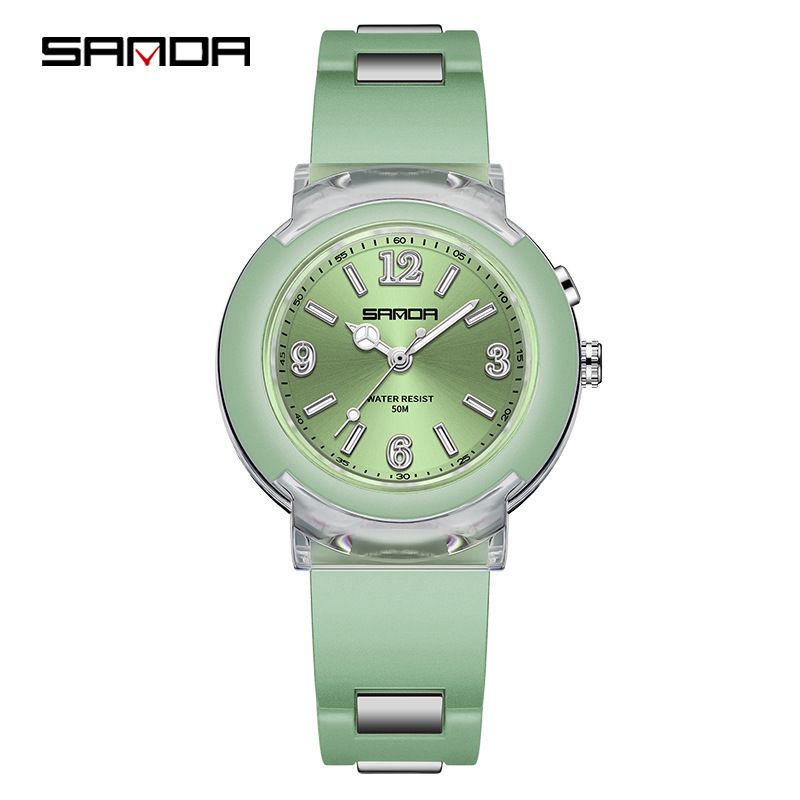 Reloj LED para niños, resistente al agua hasta 50 m, correa de TPU suave, colores divertidos, reloj de cuarzo para estudiantes, reloj LED para niños._voghion.com