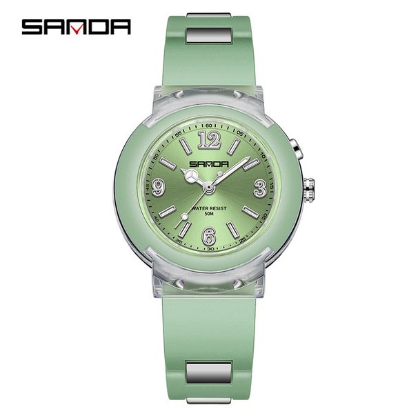 Reloj LED para niños, resistente al agua hasta 50 m, correa de TPU suave, colores divertidos, reloj de cuarzo para estudiantes, reloj LED para niños._voghion.com