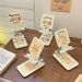 Cartoon Bear Stand Desktop Adjustable Cute Multifunctional Lazy Watching Drama Telescopic Foldable Phone Holder_voghion.com