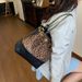 Vielseitige Tragetasche mit Leopardenmuster für Damen, Patchwork-gesteppte Eimertasche mit großer Kapazität, High-End-Einzelschulter_voghion.com