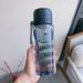 Large Capacity Plastic Water Bottle With Infuser Summer, Suitable For Men And Women, Students, Graduated Scale,_voghion.com