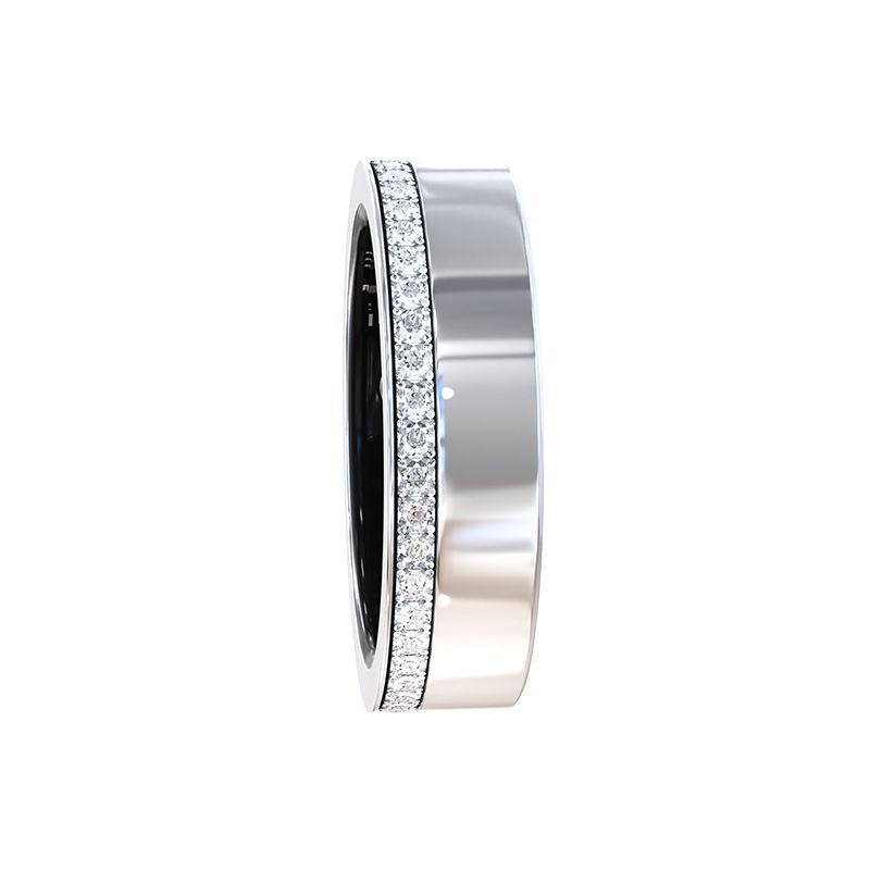 Unisex-Accessoires Diamant-Paarringe einfache Edelstahl-Eheringe Smart-Ring Herzfrequenz Blutsauerstoff Schlaf_voghion.com