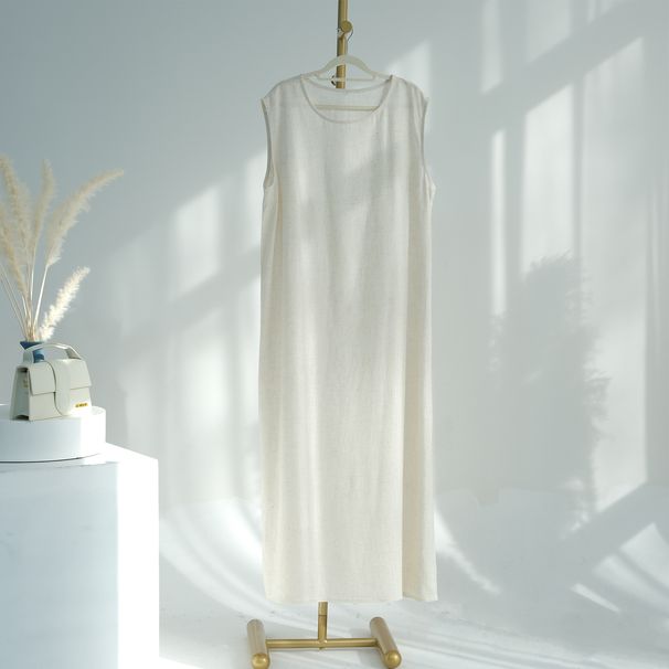 Verve 2025 Dubai Turchia Cardigan in cotone e lino tinta unita, set musulmano_voghion.com