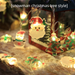 Guirlande lumineuse LED décorative d'intérieur, guirlande lumineuse clignotante multicolore, décoration de sapin de Noël, rideau décoratif, petites lumières colorées clignotantes_voghion.com