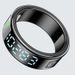 Nuovo SR08 con display touch smart band multifunzionale con cardiofrequenzimetro e ossigeno nel sangue, anello per dormire_voghion.com