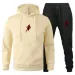 Men's Tracksuits 2025 Autumn/Winter Jogging Fiess Sportswear Set: Fashionable Long-sleeved Sweatshirt Casual Pants_voghion.com