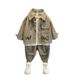 Bos' Spring And Autumn 2025 New Corduro Jacket For Bos, Street Stle Shirt, Children's Workwear Three-Piece Set_voghion.com