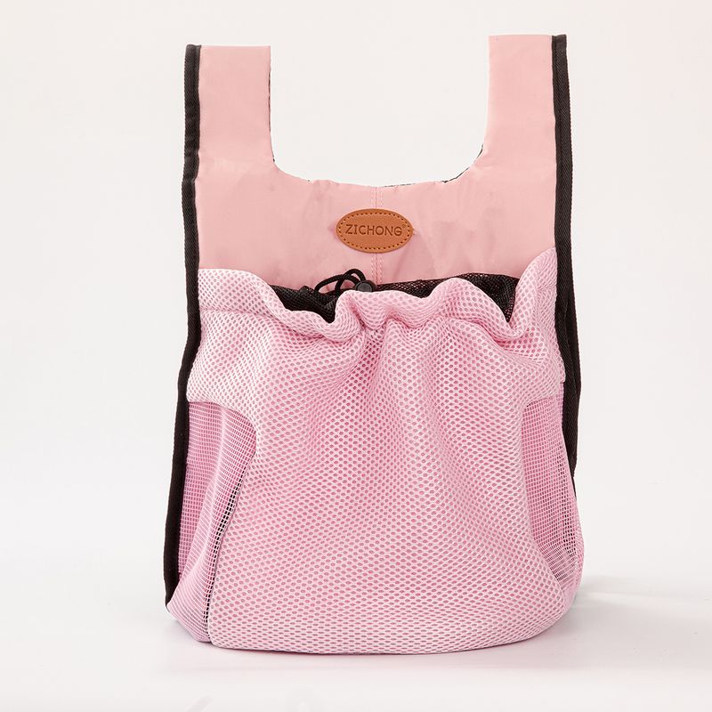 Nuovo zaino per animali domestici, zaino per cani e gatti, zaino per animali domestici, zaino portatile in rete traspirante per cani di piccola e media taglia, per uso esterno_voghion.com