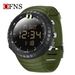 Large Digital Sports Watch With LED Backlight, Countdown Timer & Dual Time – 50m Waterproof For Active Lifestyles Countdown Watch_voghion.com