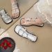 Sommer Nischendesign Flache Outdoor Römische Sandalen Fee Stil Damenschuhe Mode Hunderte_voghion.com