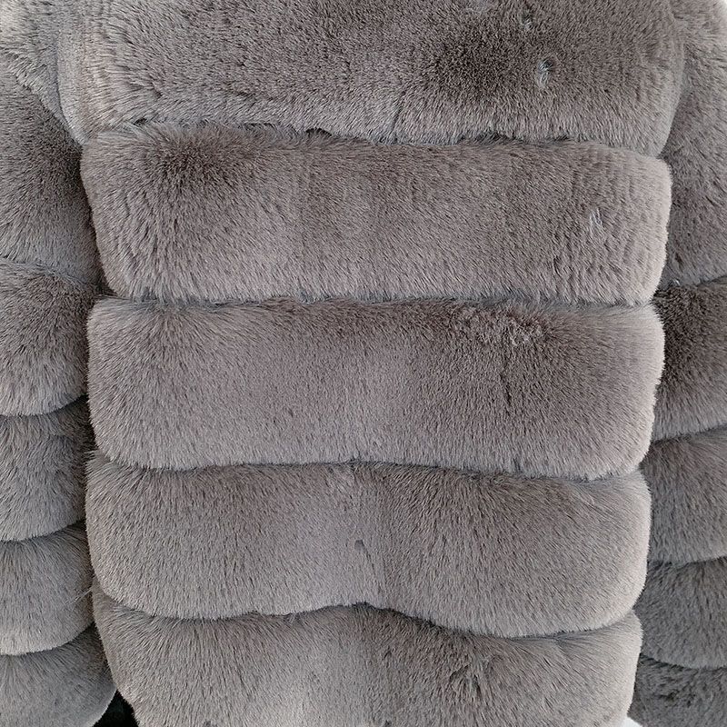 Cappotto in pelliccia da donna cappotto invernale di lusso in pelliccia sintetica con bavero cappotto in pelliccia di volpe pelosa spessa sintetica da donna_voghion.com