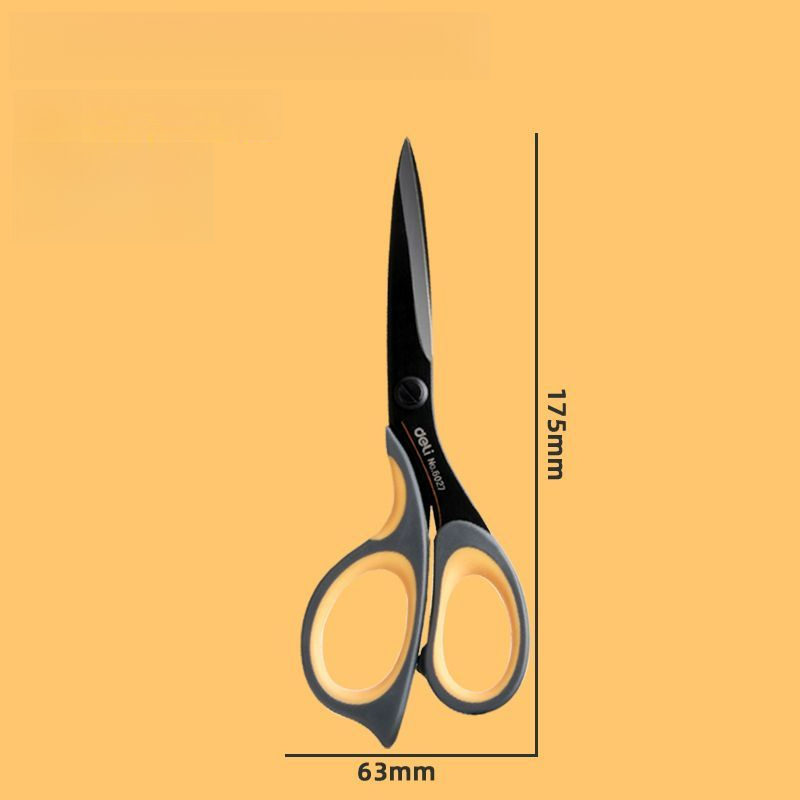 Forbici in lega di acciaio per gastronomia, grandi, con punta rivestita, design uomo-macchina, multifunzionali, per ufficio, sarto_voghion.com