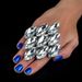 Rhinestone Ring Fashionable And Exaggerated Geometric Ring Versatile Jewelry Ring_voghion.com