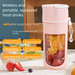 Dibaba, frullatore portatile wireless per la casa, piccolo frullatore multifunzionale per frutta, mini frullatore elettrico, tazza per spremitura_voghion.com
