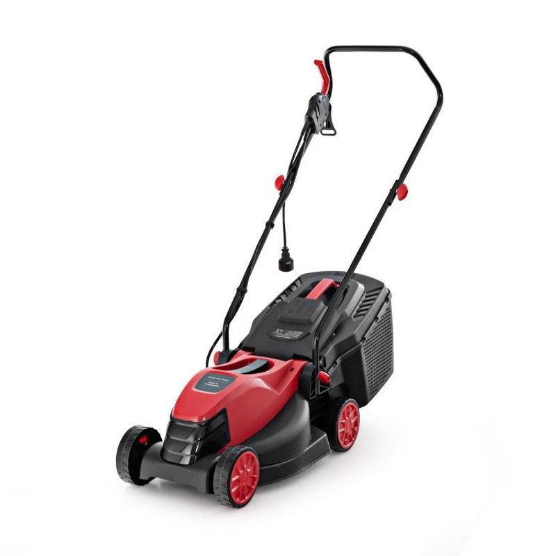 10 AMP 13 Inch Electric Corded Lawn Mower With Collection Box_voghion.com