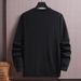 Herrenbekleidung Übergröße Sweatshirt mit Buchstabendruck Herren Frühling und Herbst Rundhals Langarm T-Shirt Herrenjacke Lockere Freizeitoberteile T_voghion.com
