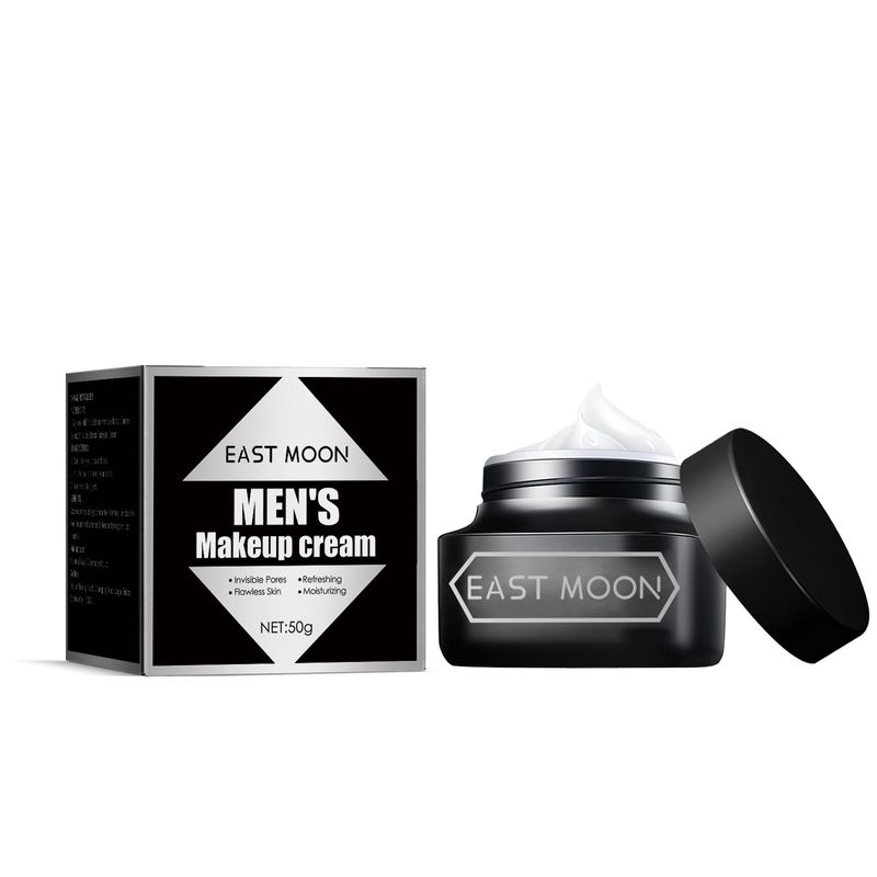 EAST MOON Makeup Cream för män Moisturizing & Brightening Skin concealer Acne & Acne Mask Fuktgivande ansiktskräm_voghion.com