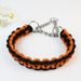 Multicolor Round Rope Handwoven Collar Strap Dog Neck Chain Pet Supplies_voghion.com