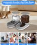 Automatisches Futter Und Wasserspender Für Hunde, Katzen, Futterspender Und Wasserspender, 2X 3,8 L, Futterspender Für Kleine, Mittelgroße Und Große_voghion.com