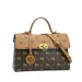 COCIO Designer New Letter Printed Shoulder Simple And Versatile Vintage Handbag Casual Classic Messenger Bag_voghion.com