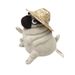 kawaii Plush Toys 15cm dog the Elf Fat Pug Sitting Pug Dogs Toy Stuffed Dolls for Kids Children Birthday Gift Dolls_voghion.com