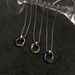 Collier en acier titane à trois anneaux pour hommes et femmes, accessoires de couple hip-hop tendance de style froid_voghion.com