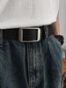 Perforation-Free Belt Men's Universal Simple Non-Perforated Belt Jeans Belt Fashion Belt_voghion.com