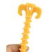 Picchetti per tende da campeggio in plastica a spirale con corno di pecora per escursionismo all'aperto_voghion.com
