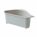 Lavello domestico Triangolare Scolapiatti Cucina Portaoggetti per Verdure Portaoggetti Appendiabiti Vassoio Senza Fori Cestino Appeso_voghion.com