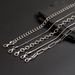 Five-Piece For Men Hip-Hop Niche Metal Set Multi-Layer Chain Minimalist Bracelet_voghion.com