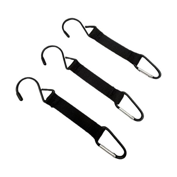 Outdoor Stadium Backpack Multi-purpose Carabiner Multi-functional Metal Hook Magic Tape Strap_voghion.com