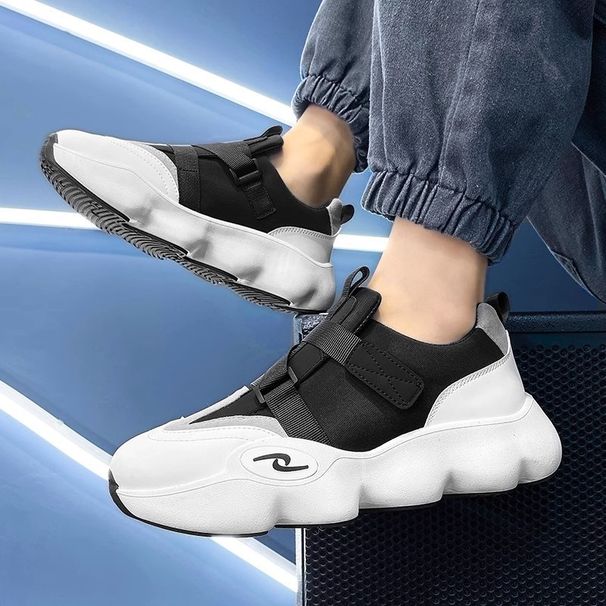 Herrenschuhe neue Herbstplattform erhöhen Daddy Mode Schuhe_voghion.com