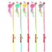 Hachi Toy Bell Colorful Mouse Feather Teaser Wand Walking Cat Fishing Rod Training_voghion.com