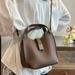 Women's Stylish Tote & Crossbody Bag Set – Spacious Bucket Purse With Magnetic Closure For Everyday Essentials Shoulder Crossbody Bag Trendy_voghion.com