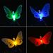 Stringa di luci a farfalla in fibra ottica solare 12 LED Luci colorate impermeabili per esterni Luci decorative per cortile da giardino_voghion.com