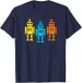 01 10 11 Robot Gift Unisex T-shirt_voghion.com