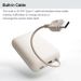 OnePlus 10000mAh Power Bank Super 22.5W met ingebouwde datakabel en tweeweg snelladen voor iPhone, Samsung en Redmi_voghion.com