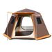 New Automatic Hexagonal 4 5 6 7 8 Person Style Family Camping Mongolian Yurt Tent_voghion.com