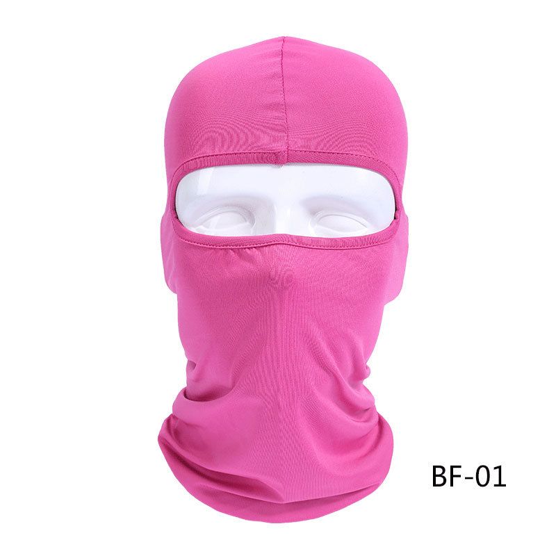 Breathable Motorcycle Balaclava Face Mask - Windproof & UV Protection For Men & Women - Stretchable Spandex_voghion.com