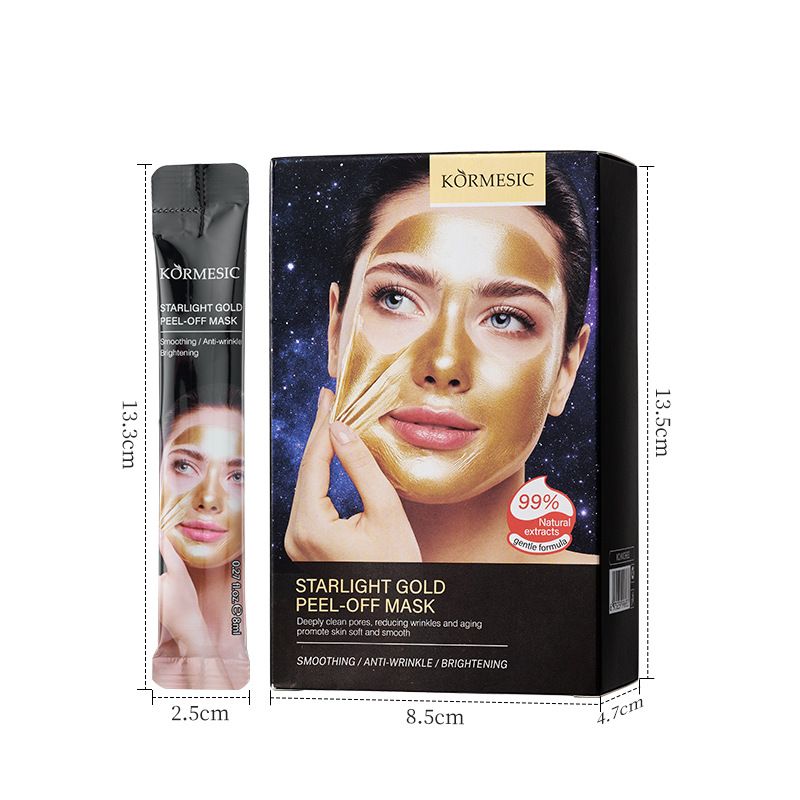 KORMESIC Xingyao Gold Peel Tear Mask Facial Mask11 Box 8ml * 20 Pieces_voghion.com
