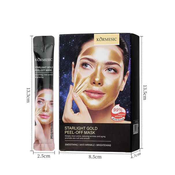 KORMESIC Xingyao Gold Peel Tear Mask Facial Mask11 Box 8ml * 20 Pieces_voghion.com