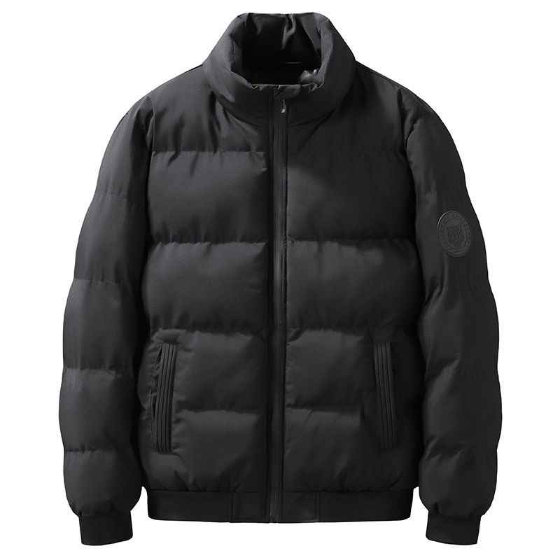 Nuovo cappotto in cotone spesso da uomo, giacca calda, collo alto casual, protezione dal freddo, giacca imbottita in cotone da uomo alla moda di grandi dimensioni per ragazzi_voghion.com