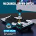 New 68 Key Wired Mechanical Esports Game Keyboard Hot Plug Axis Engineering Dual Color Injection Molding Keycap Ice Blue_voghion.com
