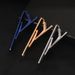 new creative fashion blue striped French copper tie clip business suit shirt decoration_voghion.com